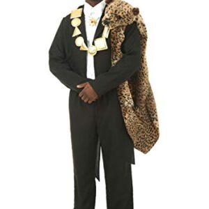 Plus Size Akeem Coming to America Costume 2X Black | NEW COMEDY TRAILERS | ComedyTrailers.com